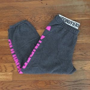 UNDER ARMOUR Sweatpants, Capri-Length